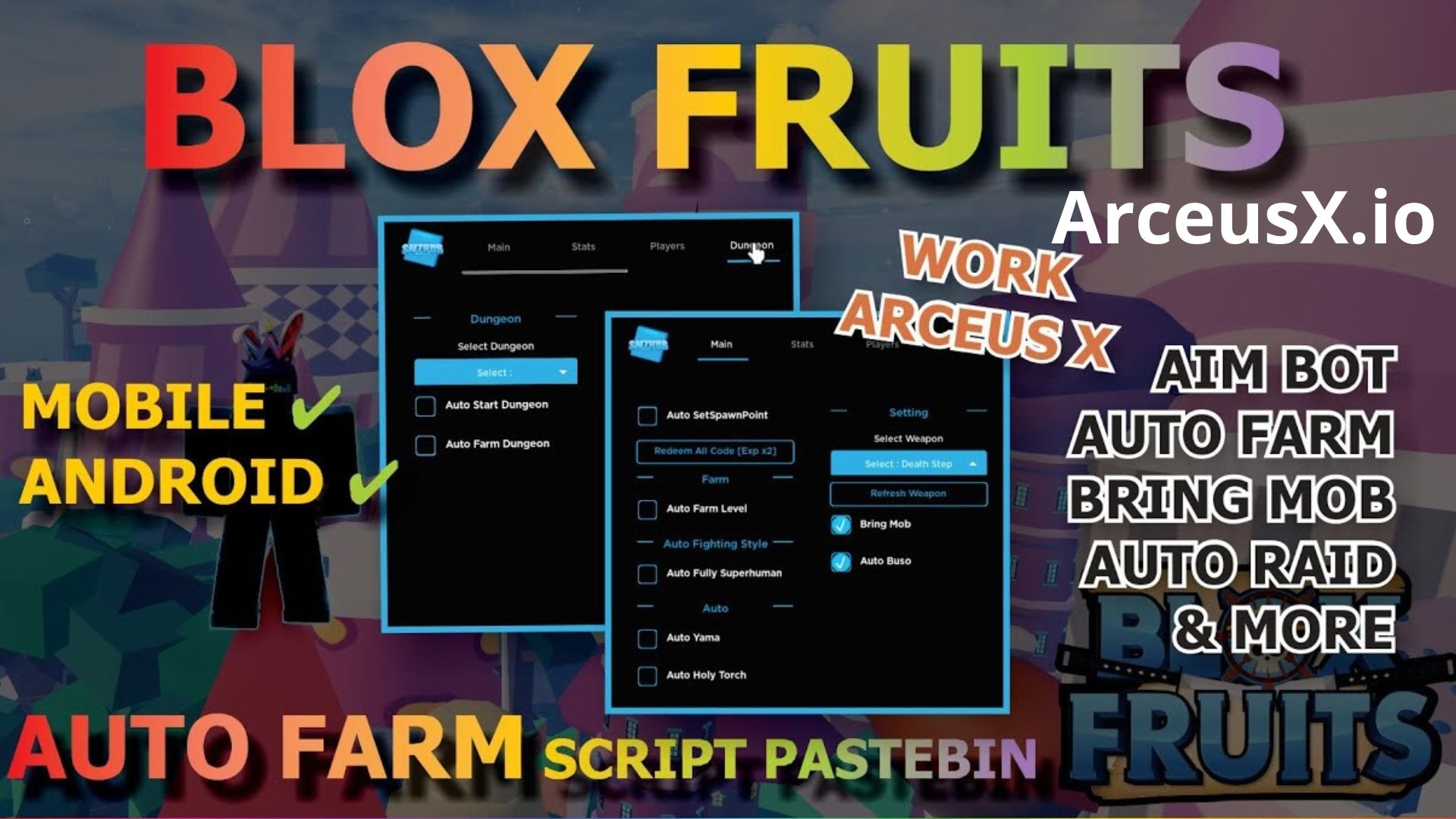 Roblox Arceus X APK Mod v2.1.6 (2023) Atualizado - Download V3