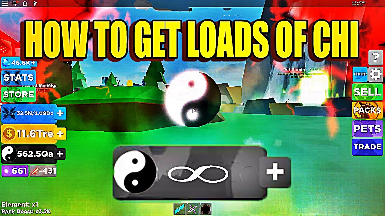 Roblox Ninja Legends – How to Get Free Gems, Chi & More