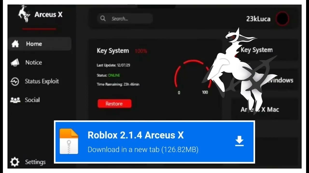 Arceus X V2.1.4 Dowload